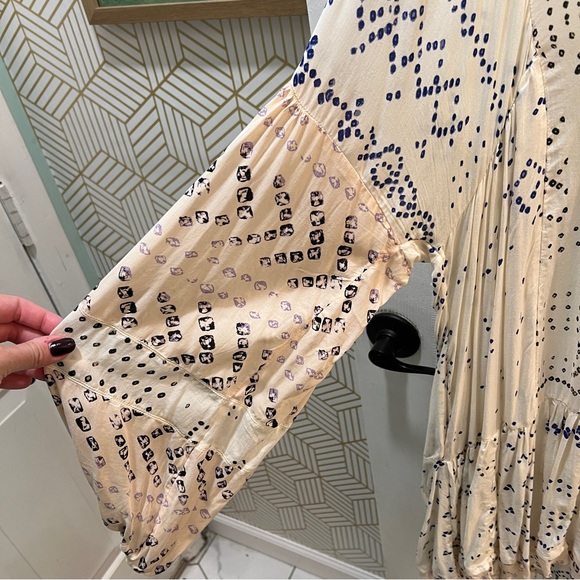 Free People Shibori Tunic Sz L - Picture 6 of 6